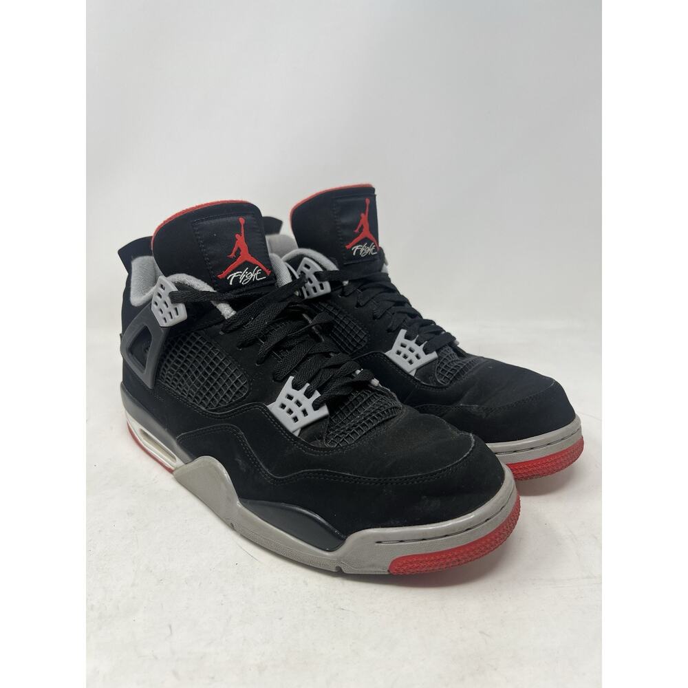 Air Jordan 4 (IV) : 2019 Black/Fire Red/Cement Grey : Size 13‎ NO BOX